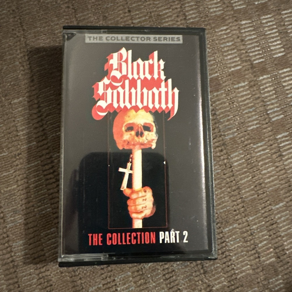 Black Sabbath The Collection Part 1 Cassette 1985 Castle Communications ES483